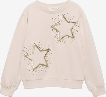 MANGO KIDS Sweatshirt 'DISCO' in Roze: voorkant