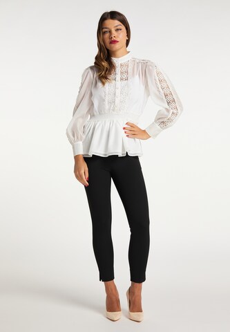 faina - Blusa en blanco