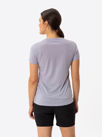 VAUDE Functioneel shirt 'Sveit' in Lila