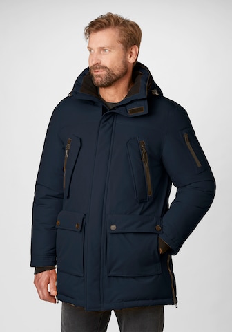 REDPOINT Winter Parka 'Eddy 2.0' in Blue: front