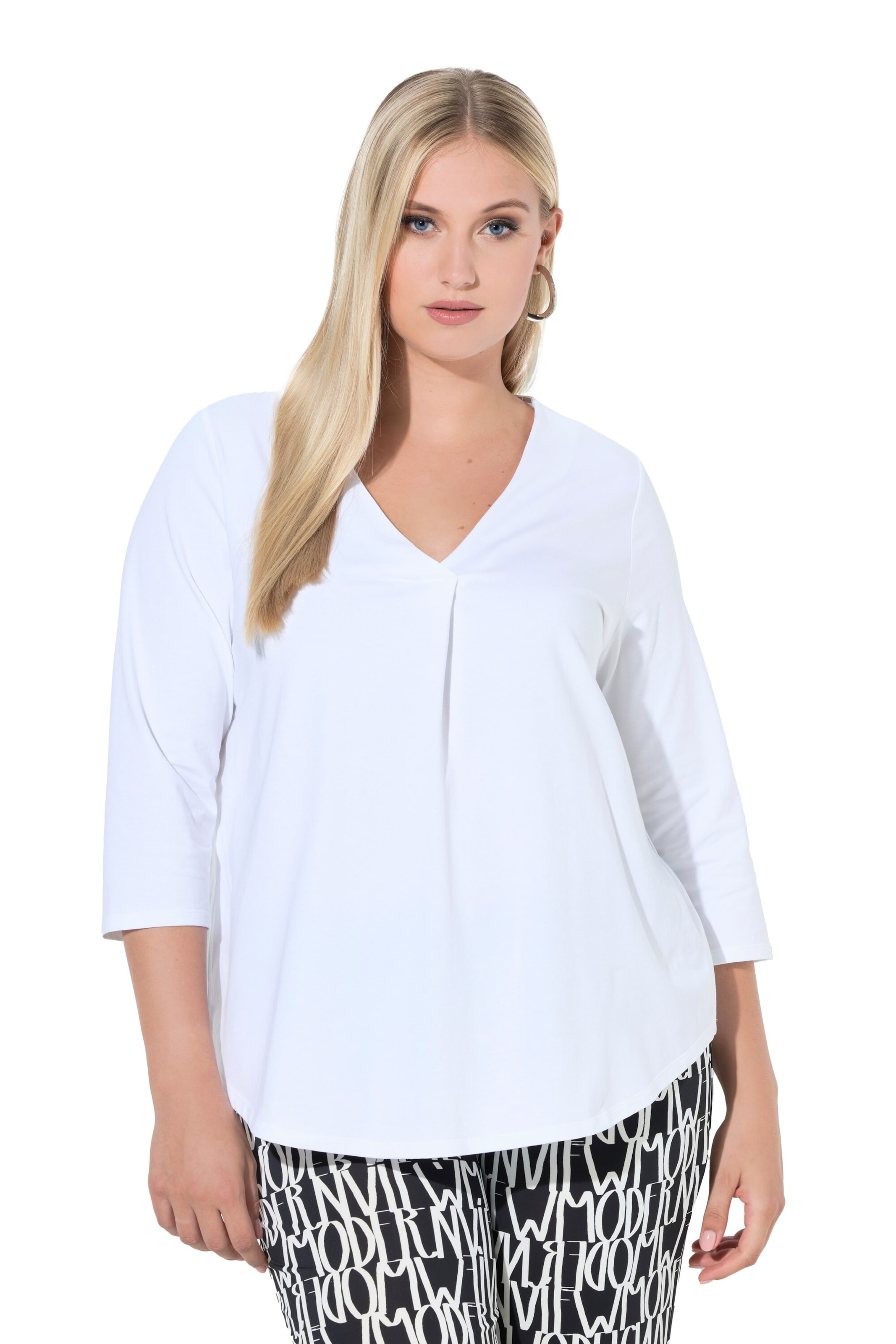 Ulla Popken Shirt in Wit