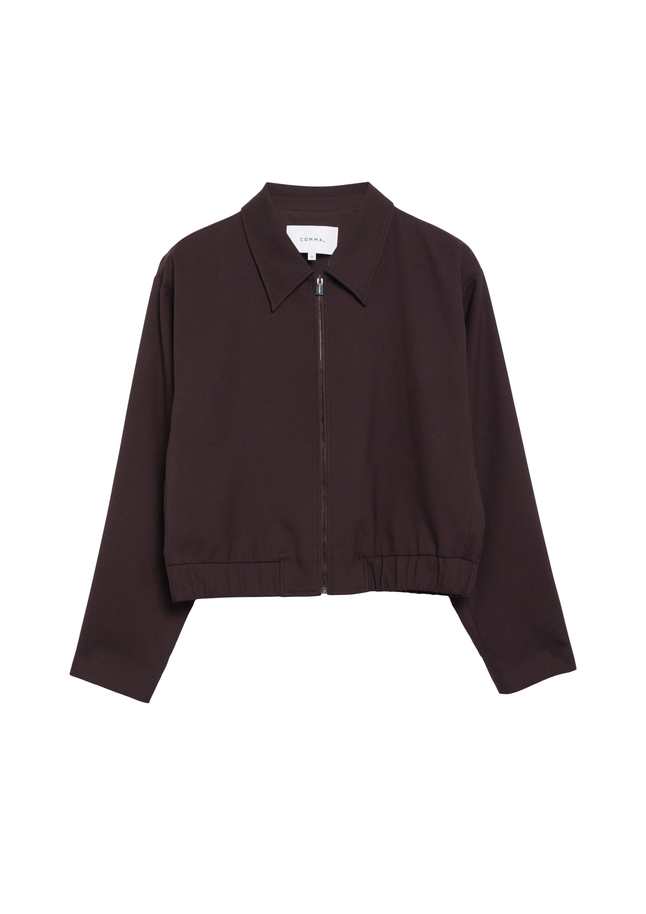 Veste mi-saison COMMA en violet : devant
