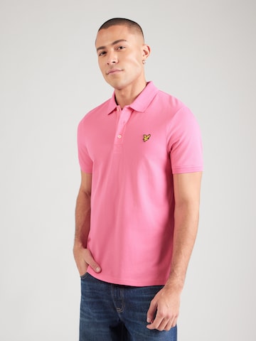Lyle & Scott Majica | roza barva: sprednja stran