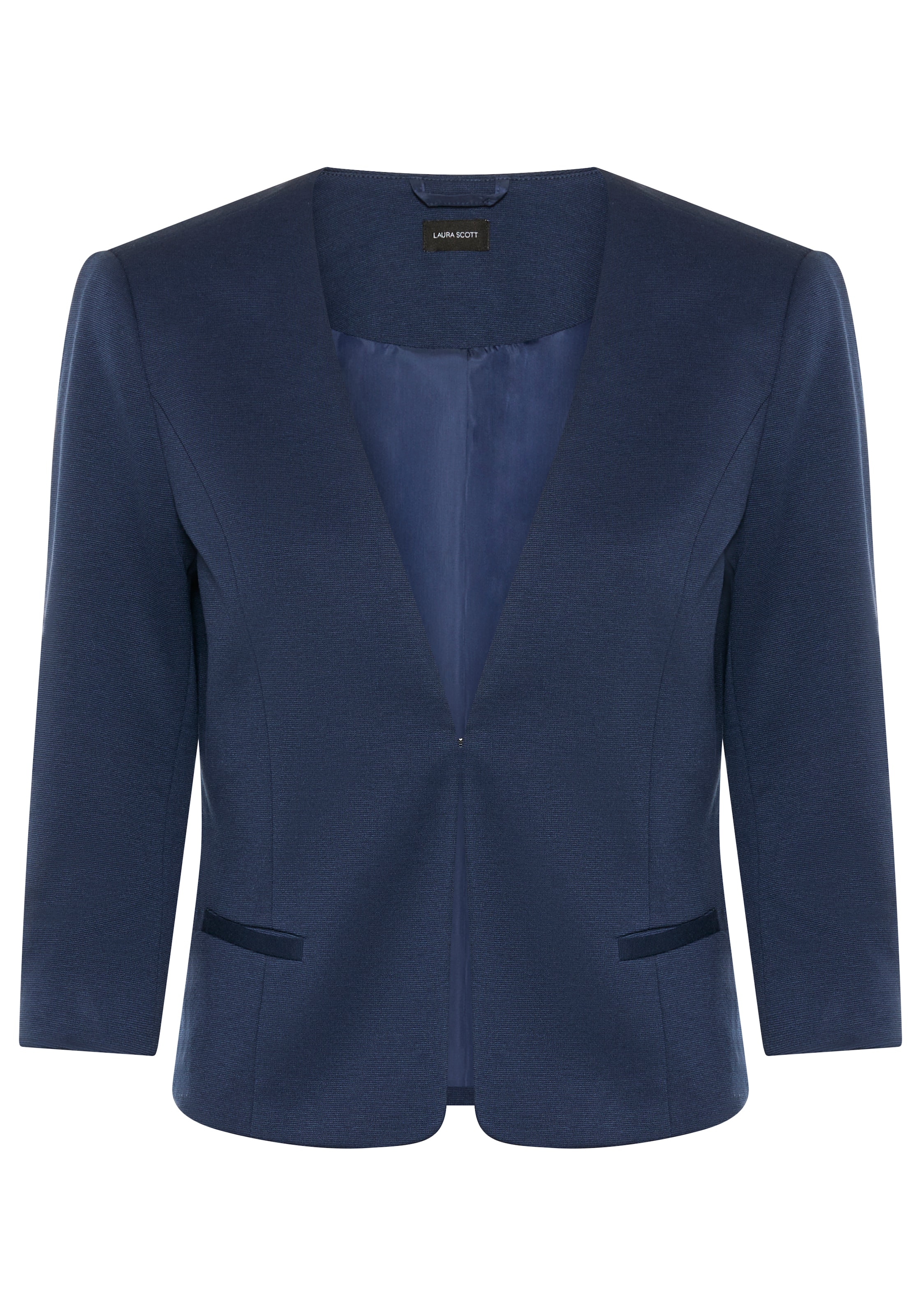 LAURA SCOTT Blazer in Blue: front