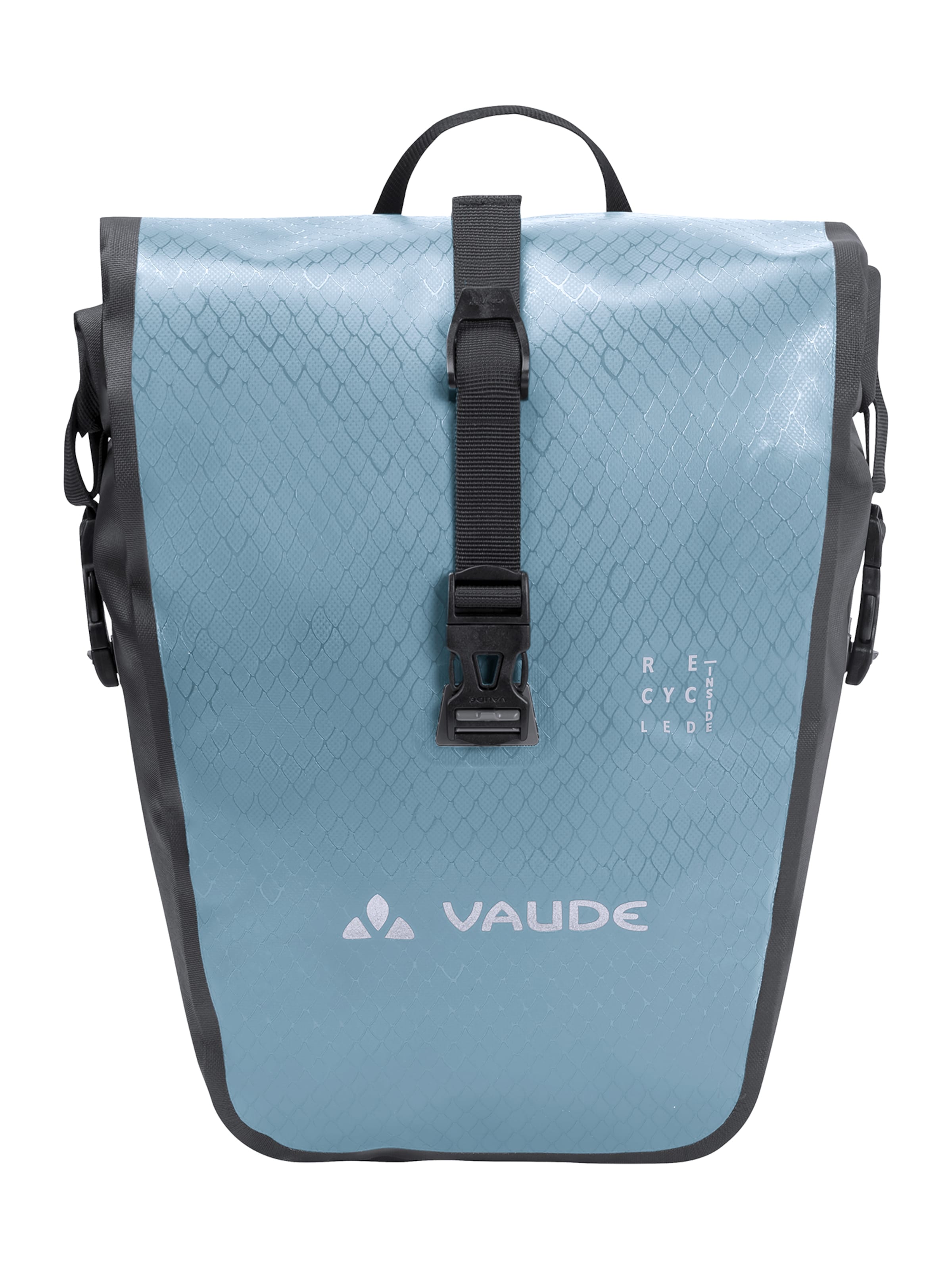 VAUDE Vorderradtaschen 'Aqua Front' in Blau: Vorderseite