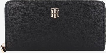 TOMMY HILFIGER Wallet in Black: front