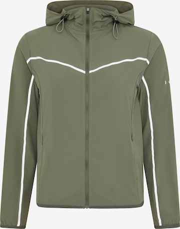 Born Living Yoga Top 'Ulani' in Groen: voorkant