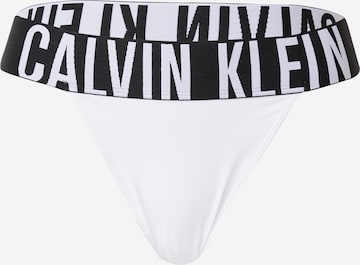 Calvin Klein Underwear Στρινγκ σε λευκό: μπροστά