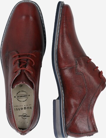 bugatti - Zapatos con cordón 'Rafo  ExKo' en rojo