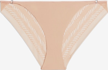Slip 'Minimalist' Calvin Klein Underwear en beige : devant