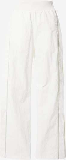 Kelnės iš Nike Sportswear, spalva – gelsvai pilka spalva / balta, Prekių apžvalga