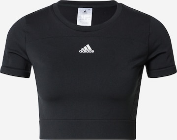 ADIDAS SPORTSWEAR Performance Shirt in Black: front