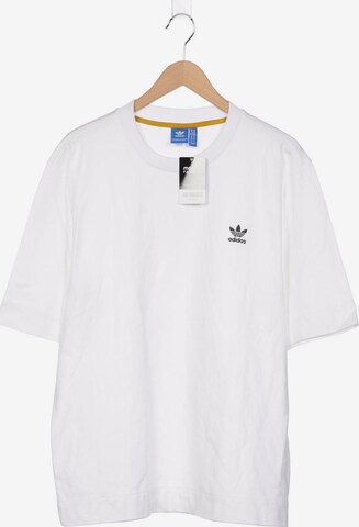 ADIDAS ORIGINALS Shirt in XL in White: front