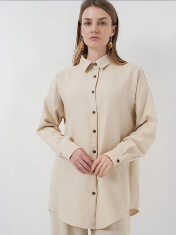 Bigdart - Calças de fato em branco