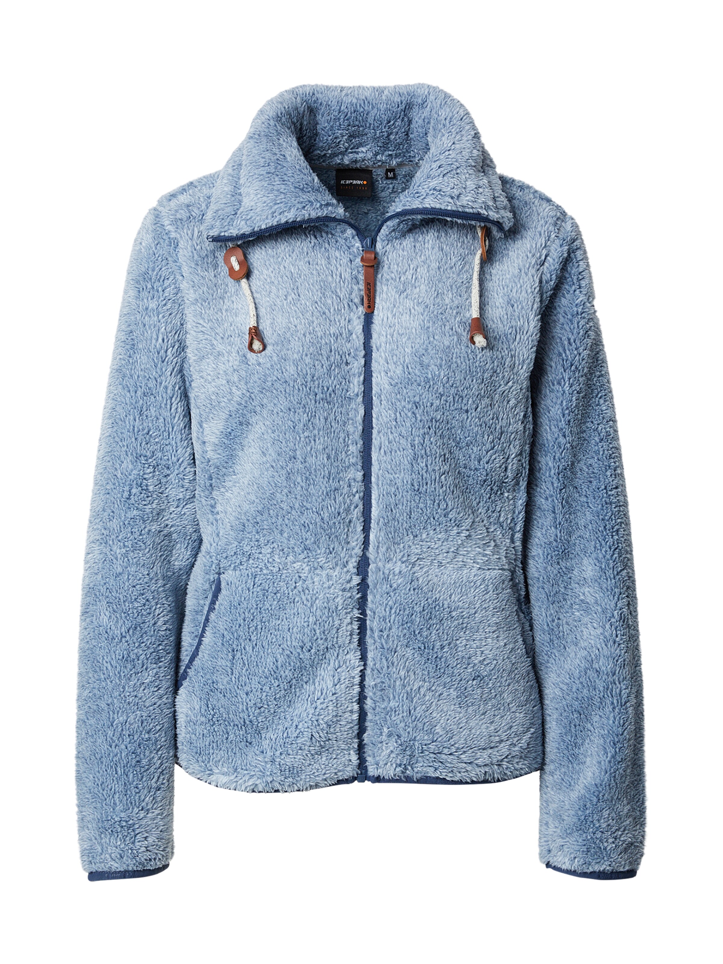 zils ICEPEAK Funkcionāla flīsa jaka 'Colony': no priekšpuses