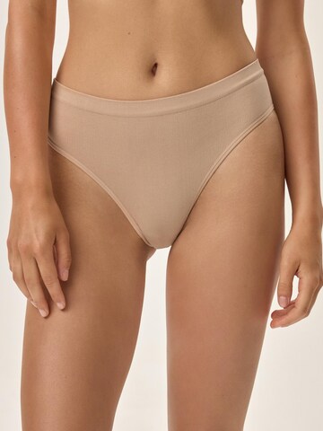 Henderson Panty 'Brasil Slip Arleen im 2er Pack, hohe Leibhöhe, gerippter Stoff XL' in Mixed colours