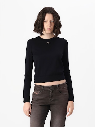 DIESEL Пуловер 'ALINESA' в черно: отпред