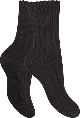 celodoro Socks 'Wollsocken' in Black: front