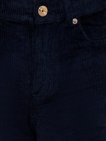 ONLY GIRLS Wide leg Trousers 'HOPE' in Blue