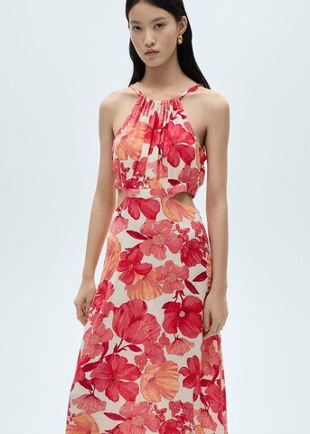 MANGO Kleid 'Camelia' in Beige