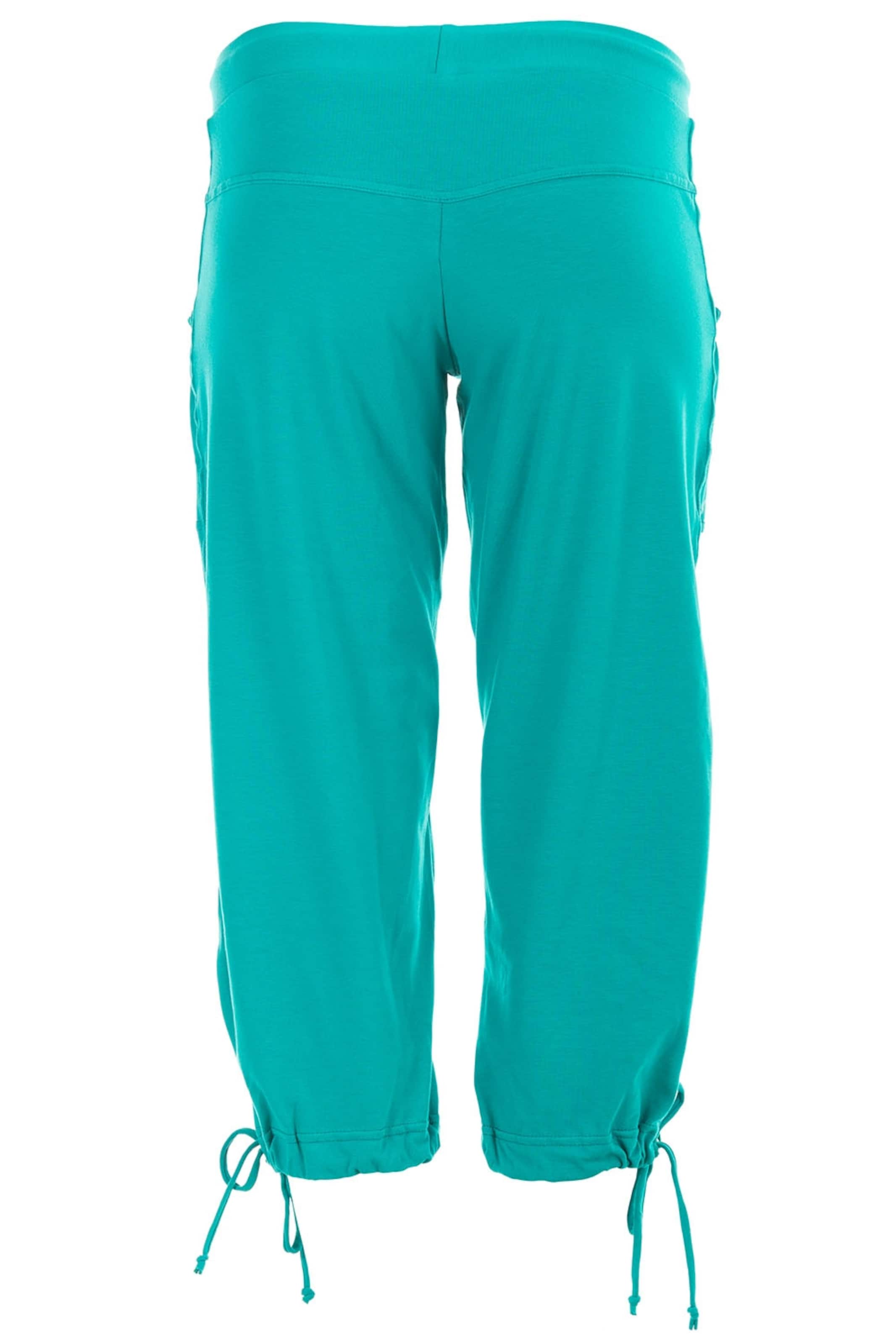 Winshape Ozke Športne hlače 'WBE6' | zelena barva