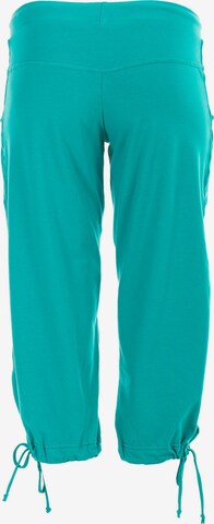 Effilé Pantalon de sport 'WBE6' Winshape en vert