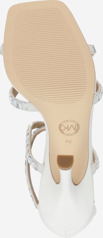 Sandale cu baretă 'CELIA' de la MICHAEL Michael Kors pe alb