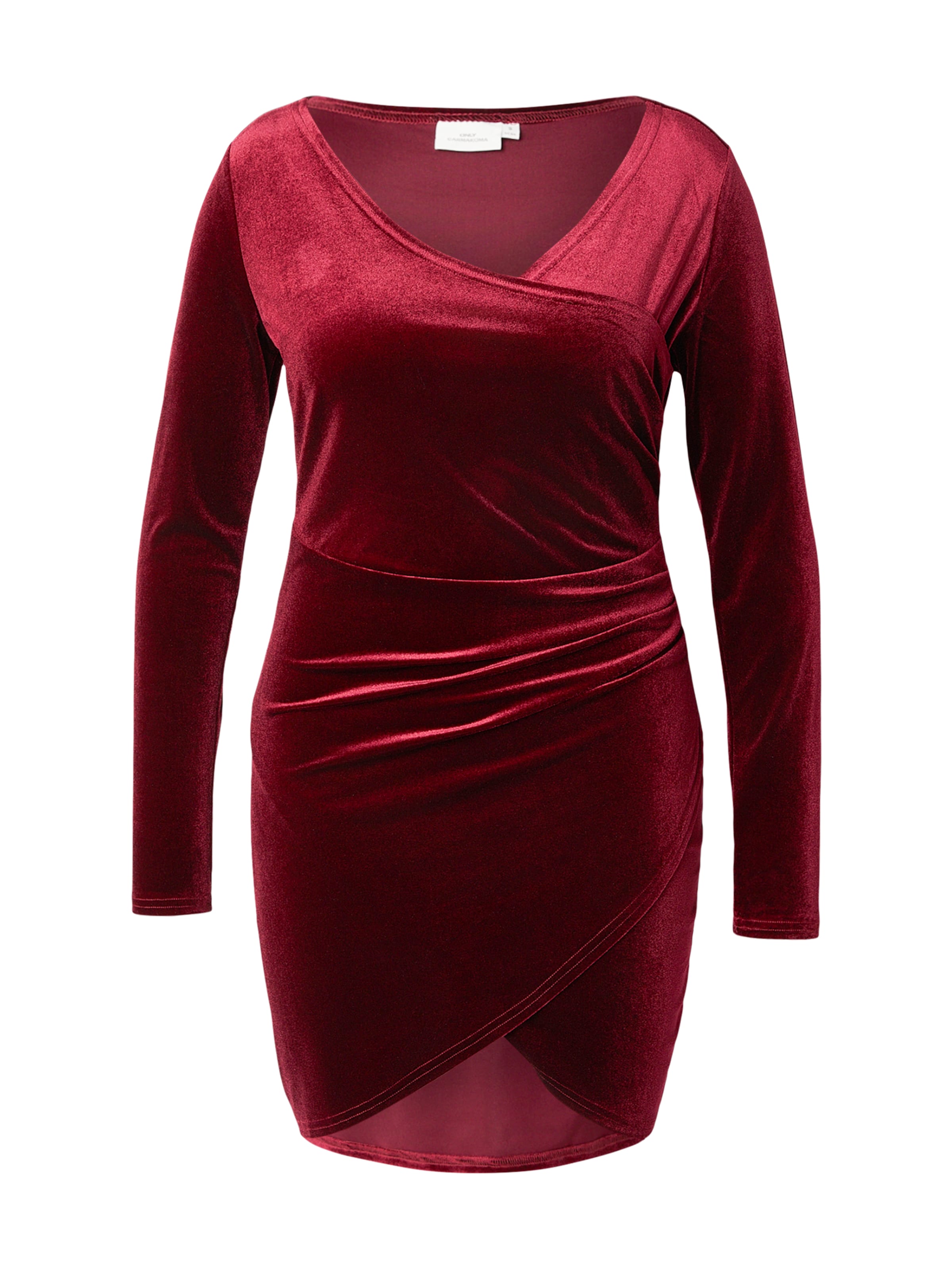 ONLY Carmakoma - Vestido 'CARDAIZA' en rojo: frente