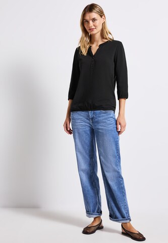 STREET ONE Shirt in Schwarz