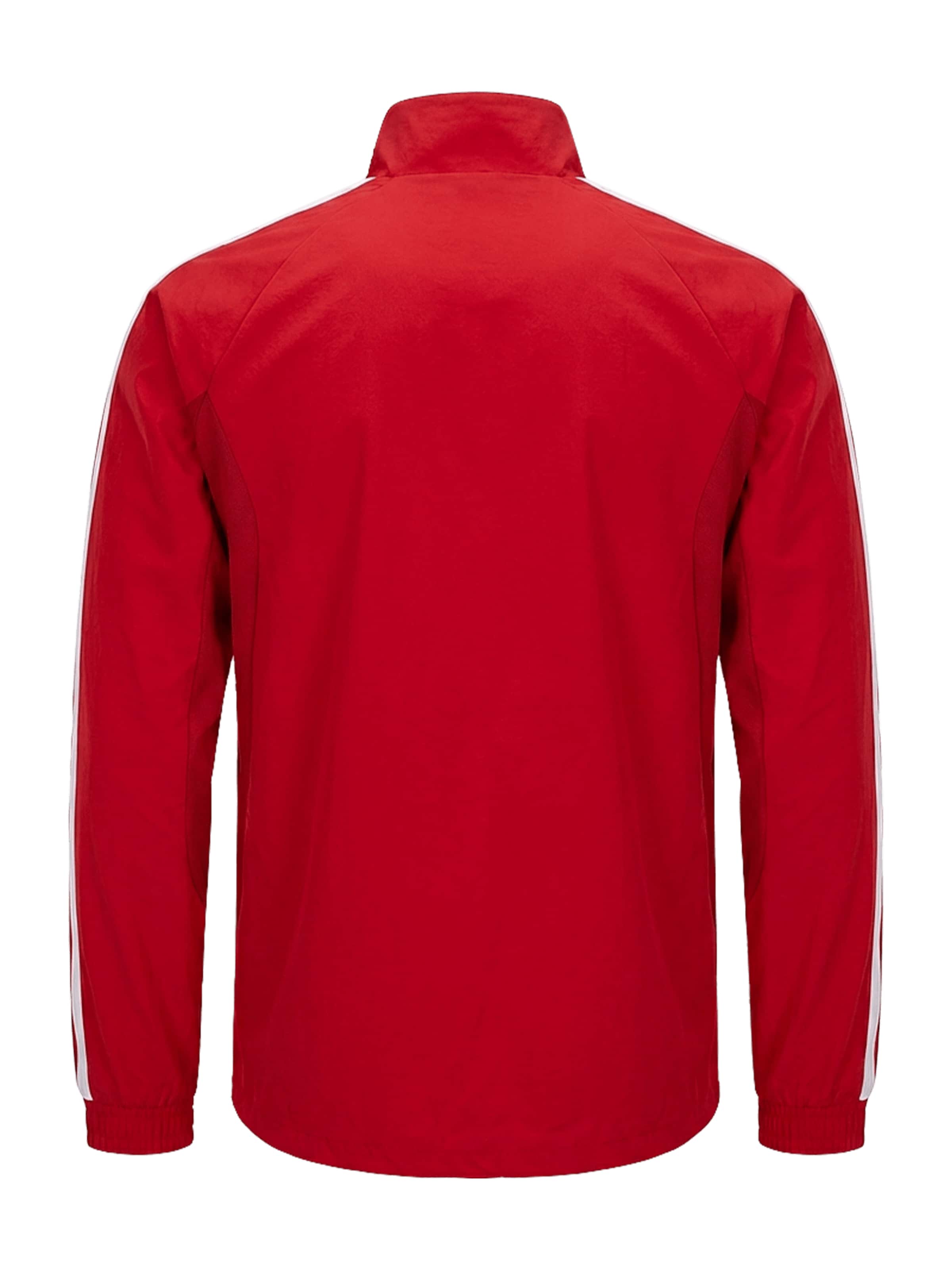 ADIDAS PERFORMANCE Athletic Jacket in Red
