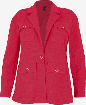 Blazer Yoek en rouge : devant