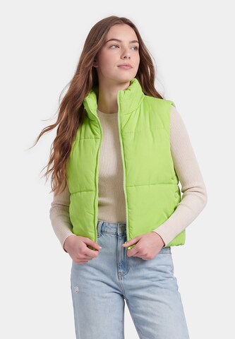 MYMO - Chaleco en verde: frente