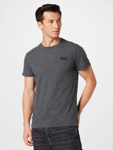 Superdry - Camiseta en gris: frente