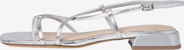 TAMARIS Strap Sandals in Silver