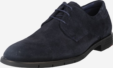 LLOYD Lace-up shoe 'TAMBO' in Blue: front