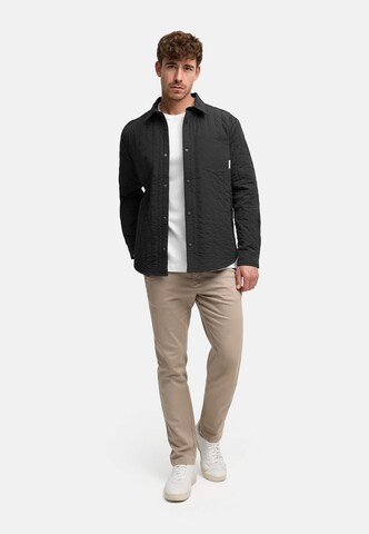 INDICODE JEANS Between-season jacket ' INHully ' in Black