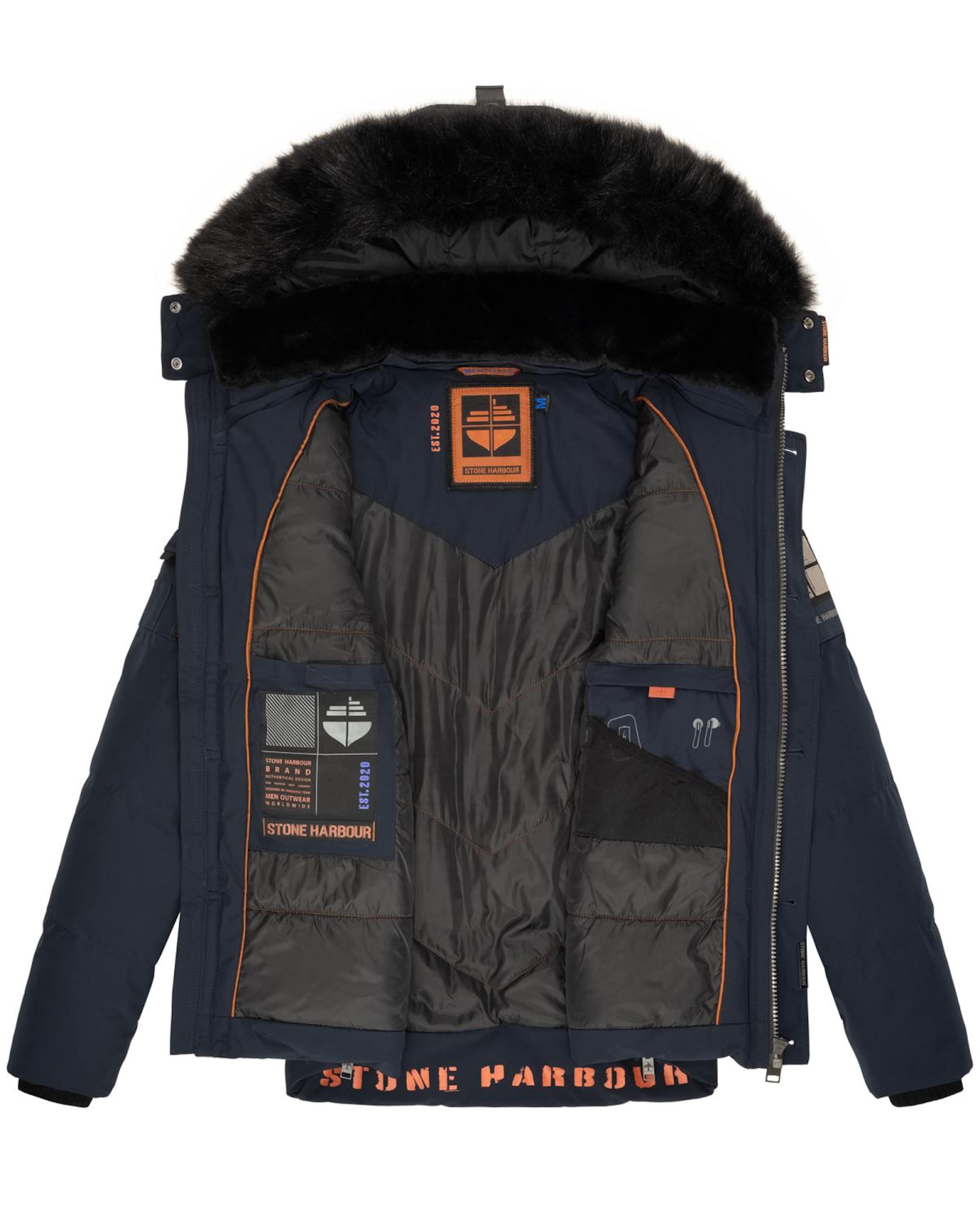 Giacca invernale 'Halvaar' di STONE HARBOUR in blu