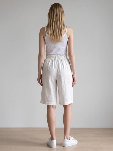 Viore Loose fit Pants 'Shorts' in Beige
