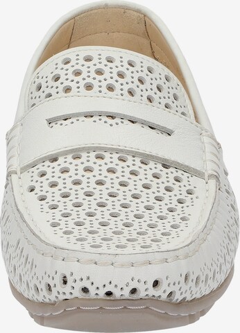 SIOUX Classic Flats in White