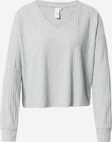 Pullover di QS in grigio: frontale