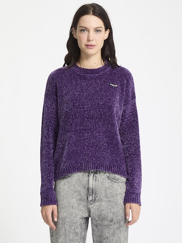 Pull-over 'BUBBLE TEASE' Volcom en violet : devant