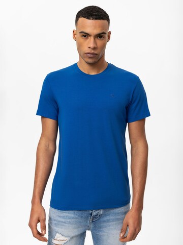 Daniel Hills - Camiseta en azul: frente