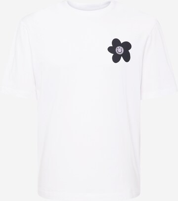 T-Shirt 'Noretto' HUGO en blanc : devant