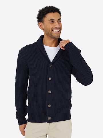 BRAVE SOUL Strickjacke in Blau: Vorderseite