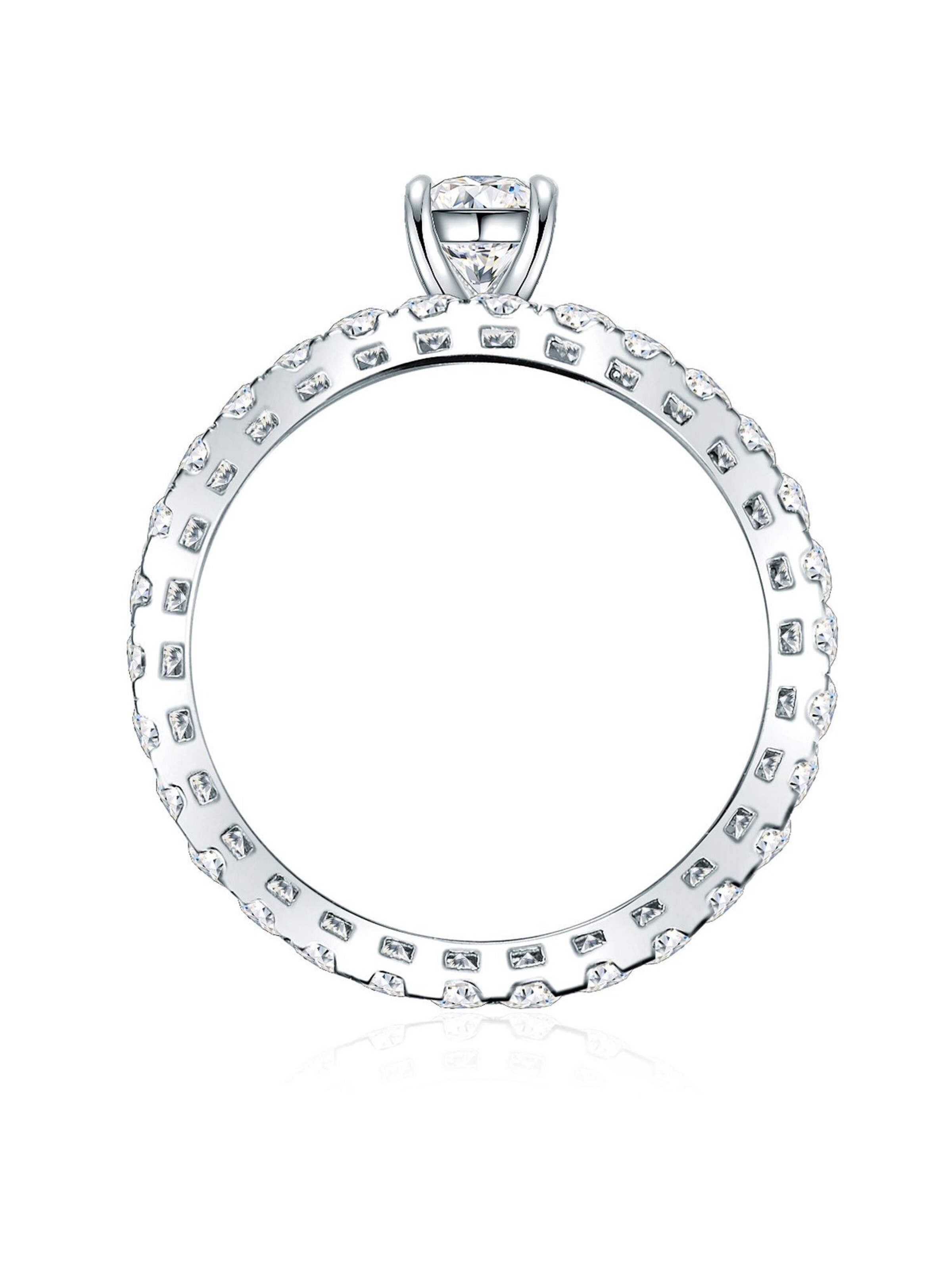 Bague Trilani en argent : devant