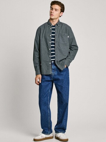 Pepe Jeans Regular fit Overhemd 'MIKE' in Grijs