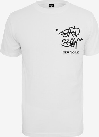 MT Men T-Shirt 'Bad Boy New York' in Weiß: predná strana