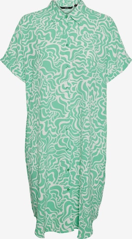 VERO MODA Blousejurk in Groen: voorkant