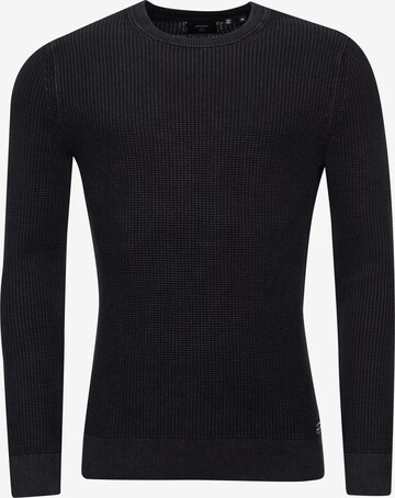 Superdry Regular Fit Pullover in Schwarz