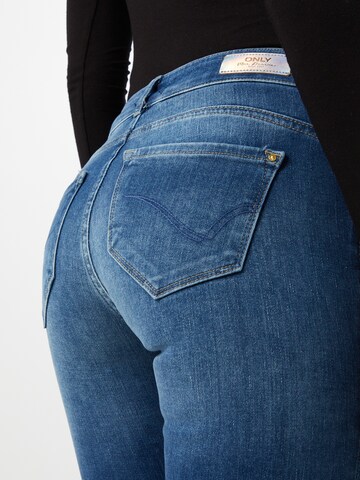 Skinny Jean 'Eva' ONLY en bleu